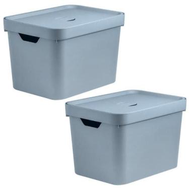 Imagem de Caixa Organizadora Multiuso Escritorio 2Un Ou Cube - ul