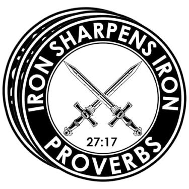 Imagem de Adesivo de ferro afiado de ferro com 3 peças motivação bíblica cristã baseada na fé academia incentivo religioso afirmação decalque de vinil à prova d'água para garrafas de água, copo, laptop, carro