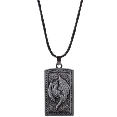 Imagem de MEETCUTE Colar vintage unissex, colar de metal da Elden Ring Talismã pingente acessórios cosplay, universal, Metal, Sem Pedra Preciosa