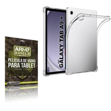 Imagem de Capa Silicone Para Galaxy Tab A9+ Plus X210/215 + Película