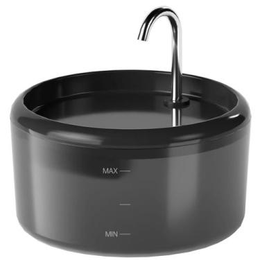 Imagem de Fonte de água Cat VOUAAOOD 2.4L para gatos de interior - preta