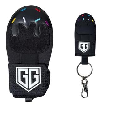 Imagem de Luva deslizante juvenil de beisebol/softbol - sorvete fosco (preto)