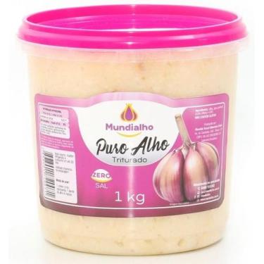 Imagem de Puro Alho Triturado Mundialho 1kg