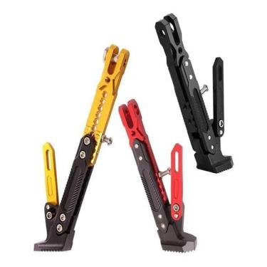 Imagem de Descanso Pezinho Cavalete Lateral Regulavel Moto Universal