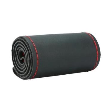 Imagem de Capa De Volante De Carro Em Couro De Microfibra Extra Grande, Macia E 