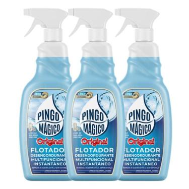 Imagem de Pingo Mágico Original Flotador 1L - Kit 3 Unidades - Aja - Pingo Mágic