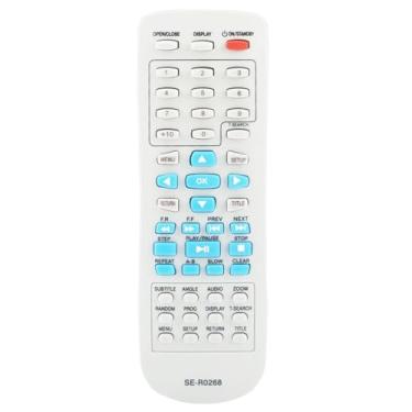 Imagem de Substituição SE-R0268 Remote Commander compatível com Toshiba Multi Zone DVD Player SD-K770 SD-K770KU SD-K770K SD-K770KC SD-170EKB SD-270EKB SD-680KY SD-270EKE SD-170EKE SDK770 SDK70 SDK70 770KU