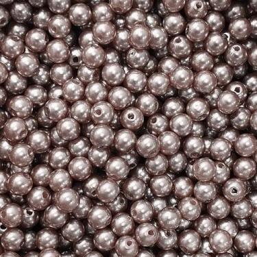 Imagem de PÉROLA DE ABS LISA Nº 06 20G PEROLA 6 MM - LADEIRA BIJUTERIAS, BEGE ES