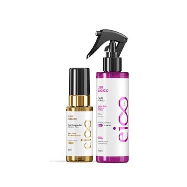 Imagem de Spray Protetor Térmico Liso Mágico e Óleo Finalizador Nutritivo Anti Frizz 30ml