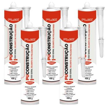 Imagem de Kit 5 Selantes PU 40 PU Construção Uso Geral Selante de Poliuretano Ad