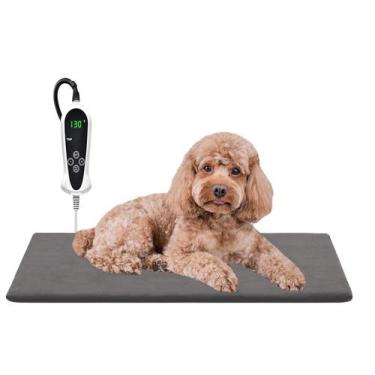 Imagem de Almofada de aquecimento TJOY Pet para cães e gatos com temperatura aju