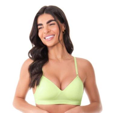 Imagem de Sutiã Comfort Alças Finas e Reguláveis com Bojo sem Costura Lima Fresh