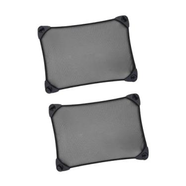Imagem de NITAGO 2x Protetores Solares de Teto Genéricos, Sombra de Janela, Ventosa, Instalação, Acessórios Compactos Dobráveis, Protetores Solares para Veículos SUV