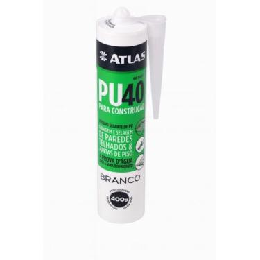 Imagem de Tubo Selante de PU40 400g - Atlas, BRANCO ;