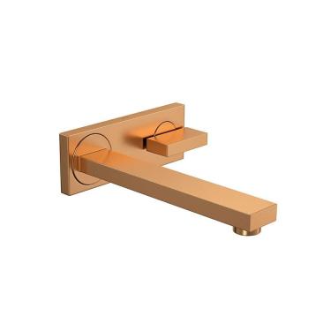 Imagem de Torneira para Banheiro Parede com Chapa Dream Gold Matte 1179.GL87.MT - Deca