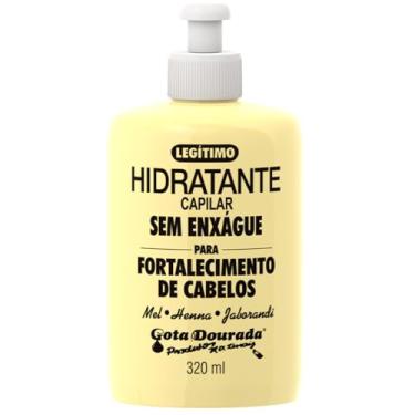Imagem de Creme Hidratante Fortalecedor Gota-Dourada Tradicional Sem Enxágue Para Pentear 320ml