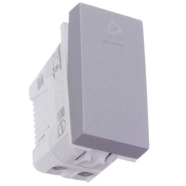 Imagem de Módulo Pulsador Campainha 10 Amperes 250 Volts 1M Alumínio Orion - S70112674 - SCHNEIDER