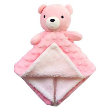 Imagem de Kit Naninha Bebê Premium Hipoalergênica - Bichinhos Pelúcia Paninho de