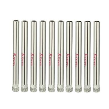 Imagem de Brocas de serra com orifício de vidro revestido com diamante uxcell para azulejo de cerâmica 10 peças, a16121200ux0994, 5mm