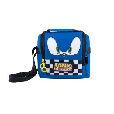 Imagem de Lancheira Escolar Masculina Sonic Azul - Bagaggio, U