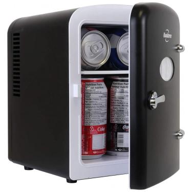 Imagem de Mini Geladeira para Skincare B Retrô 4 Litros, 12V, 110v, KOOLATRON KRT04 B, Preto