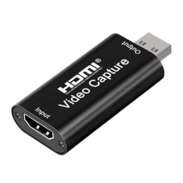 Imagem de Placa de Captura de Vídeo HDMI 4K Full HD 1080p 60fps – Cam Link USB para Streaming e Gravação em Alta Definição – Ideal para Transmissões ao Vivo e Jogos