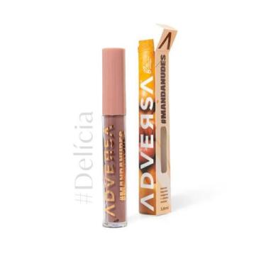 Imagem de Batom Líquido Matte Vegano ADVERSA / Coleção Manda Nudes  / DELICIA