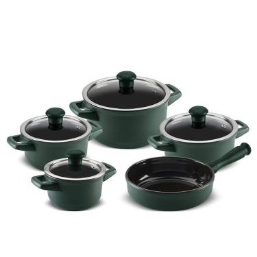 Imagem de Conjunto De Panelas Cerâmica Duo Smart 5Pç Ceraflame Matte