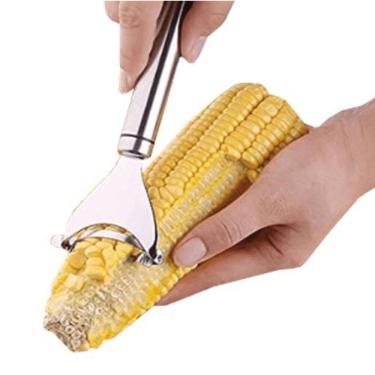 Imagem de Raspador Espiga Milho Descascador Debulhador Cortador Inox