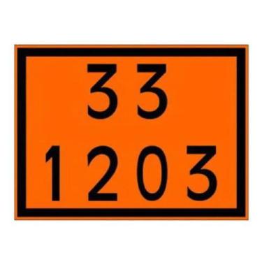 Imagem de Placa Numerologica 33 3475 (nova Lei) Cx Com 10 Unidades. - plastcor