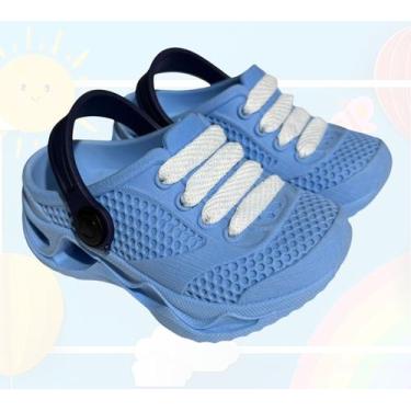 Imagem de Sandália Babuche ou Crock Infantil Masculino Leve, Macio e Confortável