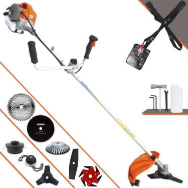 Imagem de Podador de Grama À Gasolina Vulcan VR430P 43cc 1,7HP Roçadeira de Alta