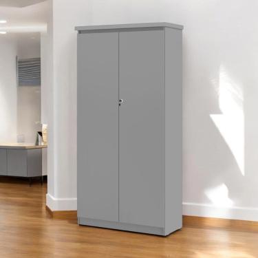Imagem de Armário Multiuso 02 Portas Línea Cinza