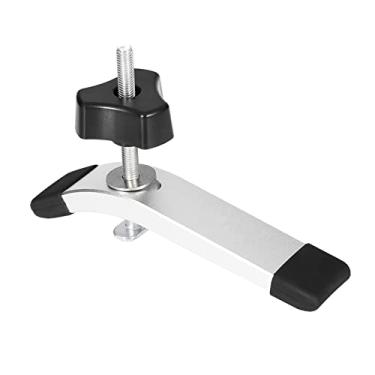 Imagem de ZJchao Braçadeiras para Pista T, Braçadeiras para Carpintaria, Anodizadas Resistentes, Ferramenta para Marcenaria M8, Slot T, Ferramenta para Trabalhar Madeira (Um conjunto de placas de pressão)