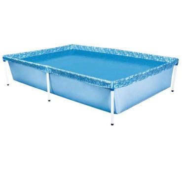Imagem de Piscina Infantil Mor 1.000l 90 Retangular Estrutural em Lona em PVC e 