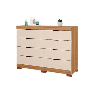 Imagem de Cômoda Isadora Freijo e Off White Da Tuboarte 93x42x124 cm