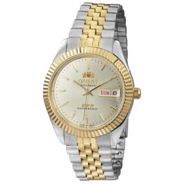 Imagem de Relógio Orient Masculino Automático Dourado E Prata 469Ed1F