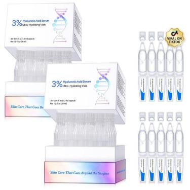 Imagem de Sérum de ácido hialurônico ultra hidratante 3% 60 unidades para rosto 