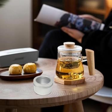 Imagem de 8 peças de latas de alumínio de 113,4 g 120 ml com tampa de rosca redonda recipiente de lata recarregável para armazenamento de velas de bálsamo labial de doces