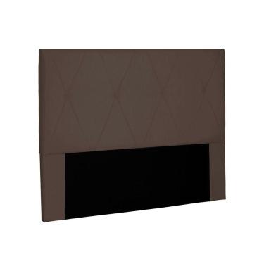 Imagem de Cabeceira Aquilla Para Cama Box Solteiro 90 Cm Suede Café - D'rossi