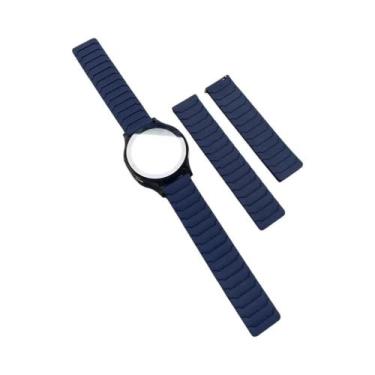 Imagem de Pulseira Magnética De Silicone 20/22mm Para Huami AMAZFIT BIP GTR 4/3/