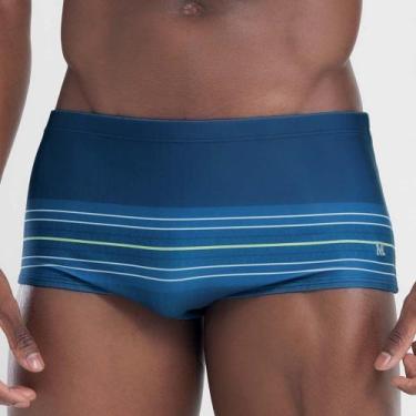 Imagem de Sungão estampado com listras plus size - MASH