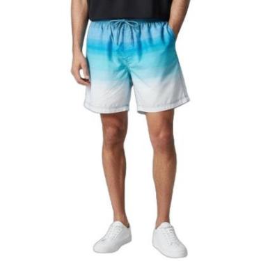 Imagem de Shorts Areia Branca Yacht Resort Listras Azul GG-Masculino