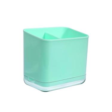 Imagem de KEINEUX Escorredor de talheres, suporte de utensílios, suporte de pia, escorredor de louça, acessórios para organizador de cozinha, acessórios para talheres, pauzinhos, facas, garfos, colheres