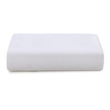 Imagem de Lençol Com Elástico Casal Döhler Atlântis100% Algodão 180 Fios, Branco