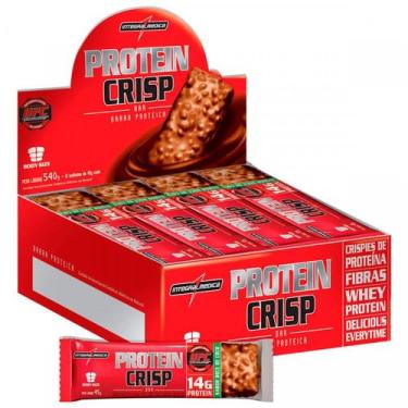 Imagem de Protein Crisp Caixa com 12 unidades Sabor Doce de Coco - Integralmedic