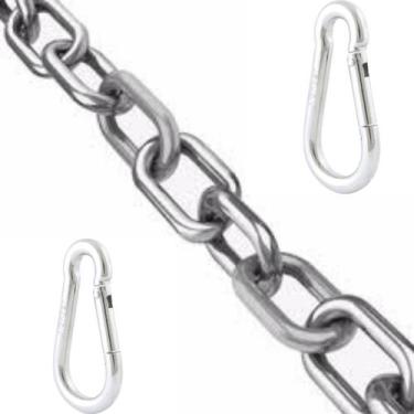 Imagem de Corrente Extensão Ajustável P/rede/cadeira de balanço/saco Pancadas - 