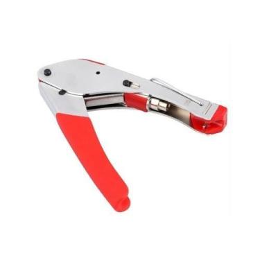 Imagem de Alicate de Crimpar Cabo Coaxial Conector RG6  RG59  BNC  H518A - GC