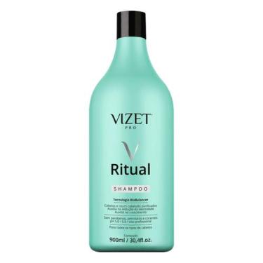 Imagem de Shampoo Purificador e Tratamento de Oleosidade Ritual Vizet 900ml