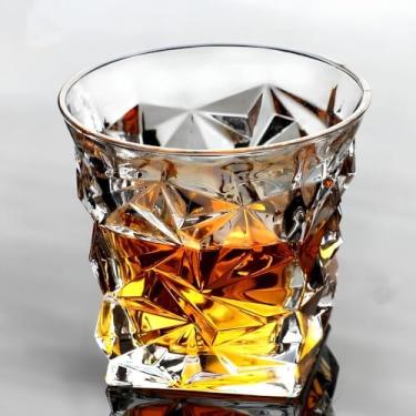Imagem de Copo de Whisky em Vidro Design Criativo 290ml, Transparente